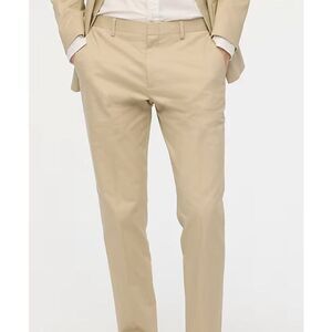 J. Crew Factory Slim-fit Thompson chino suit pant Sandy‎ Dune 36x34 NWT